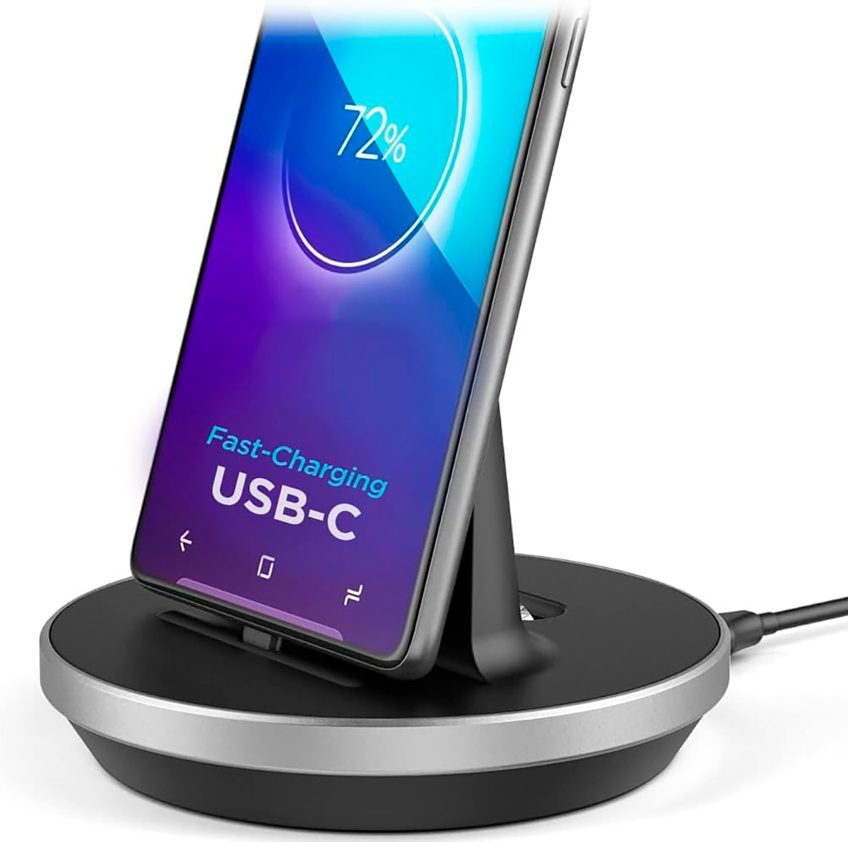 Support de charge de bureau Encased pour téléphones et tablettes USB-C - Image 7