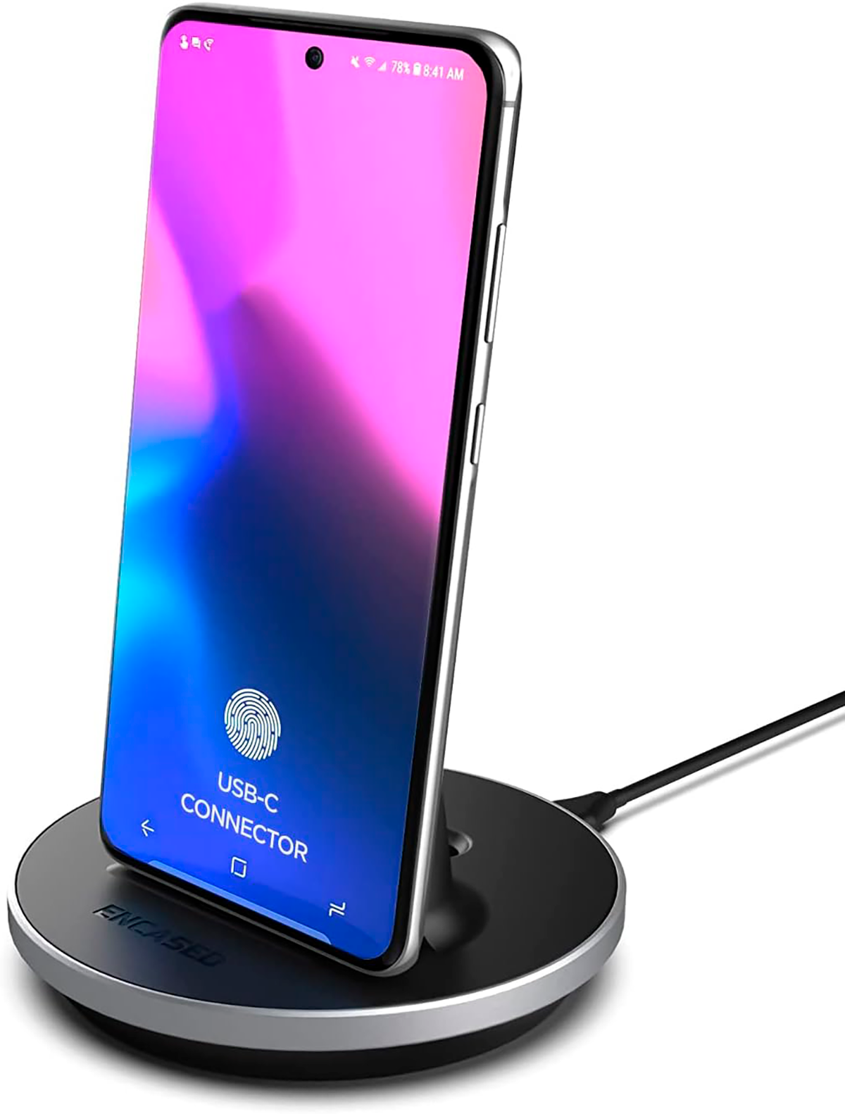 Support de charge de bureau Encased pour téléphones et tablettes USB-C - Image 6