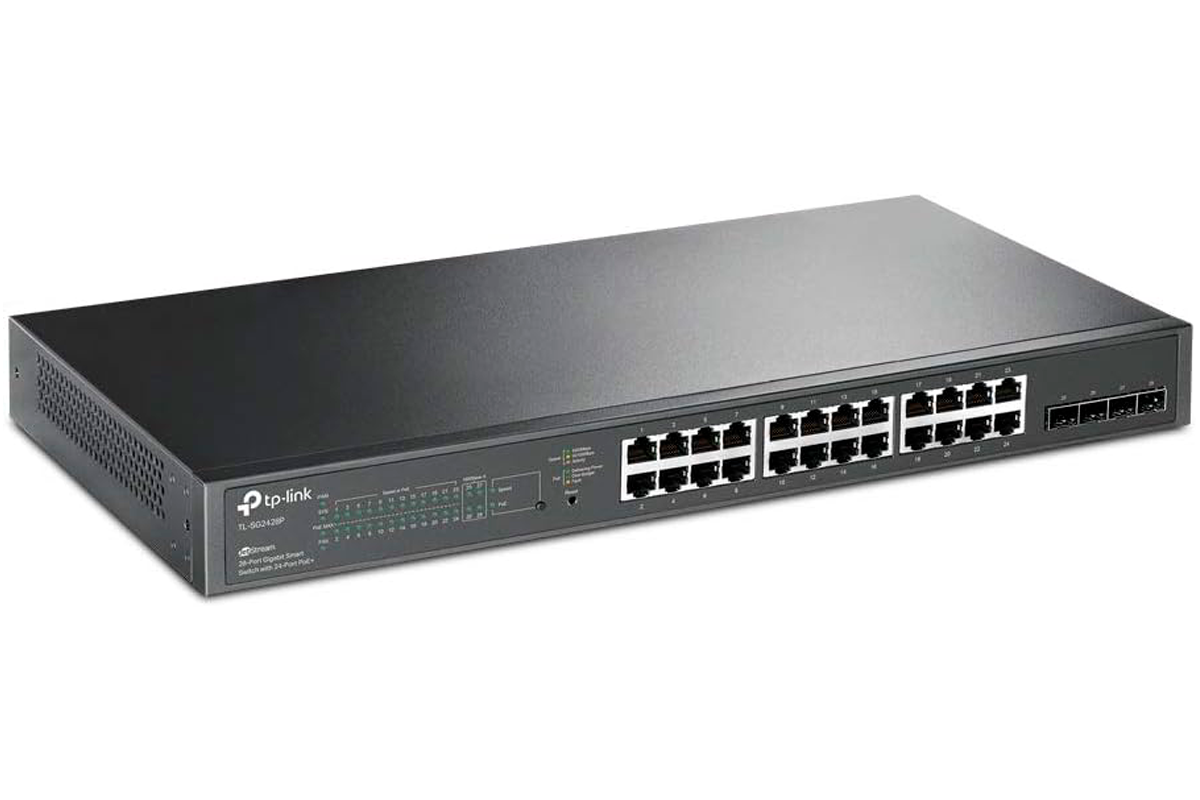 TP-Link TL-SG2428P JetStream 28-Port Gigabit Smart Switch with 24-Port PoE+ - Image 3